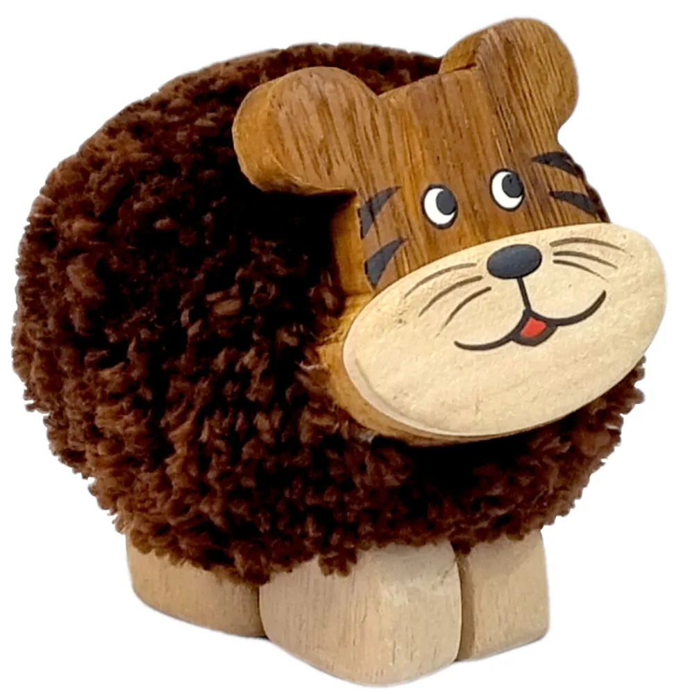 2Kids Toys Dřevěná figurka XL pompon Tygr