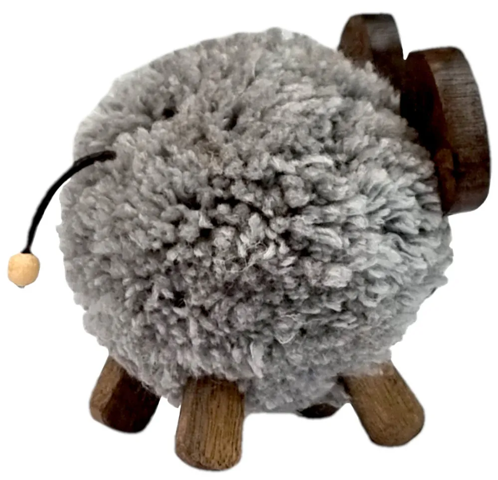 2Kids Toys Dřevěná figurka XL pompon Myš