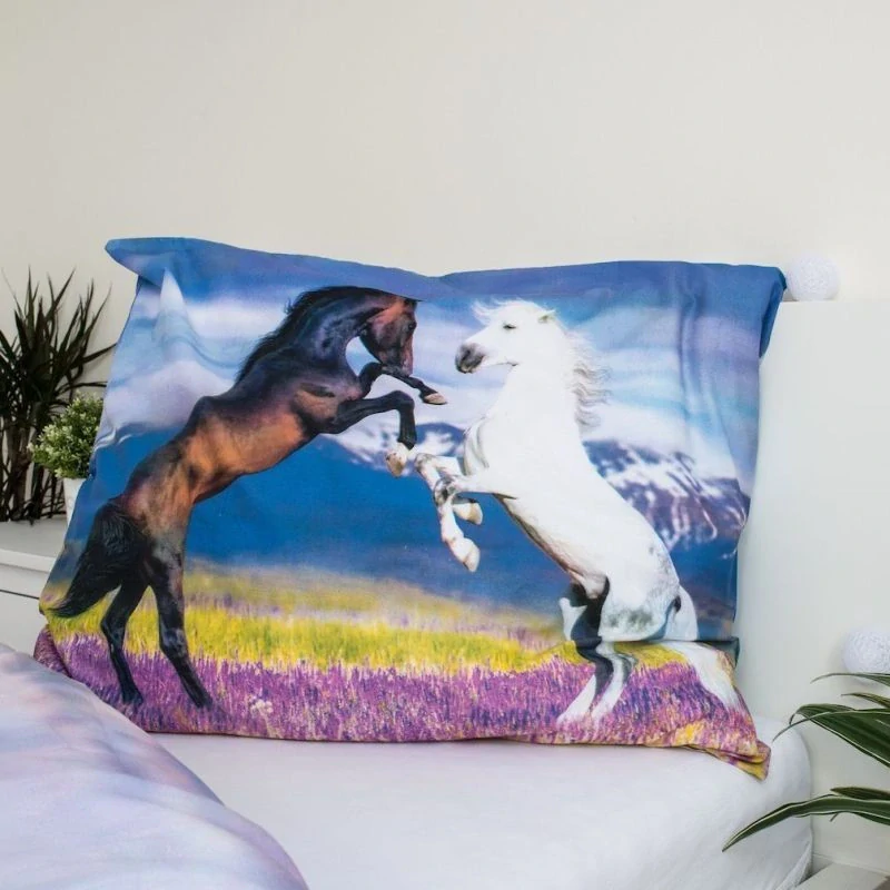 Jerry Fabrics Povlečení Kůň Meadow  Bavlna, 140/200, 70/90 cm