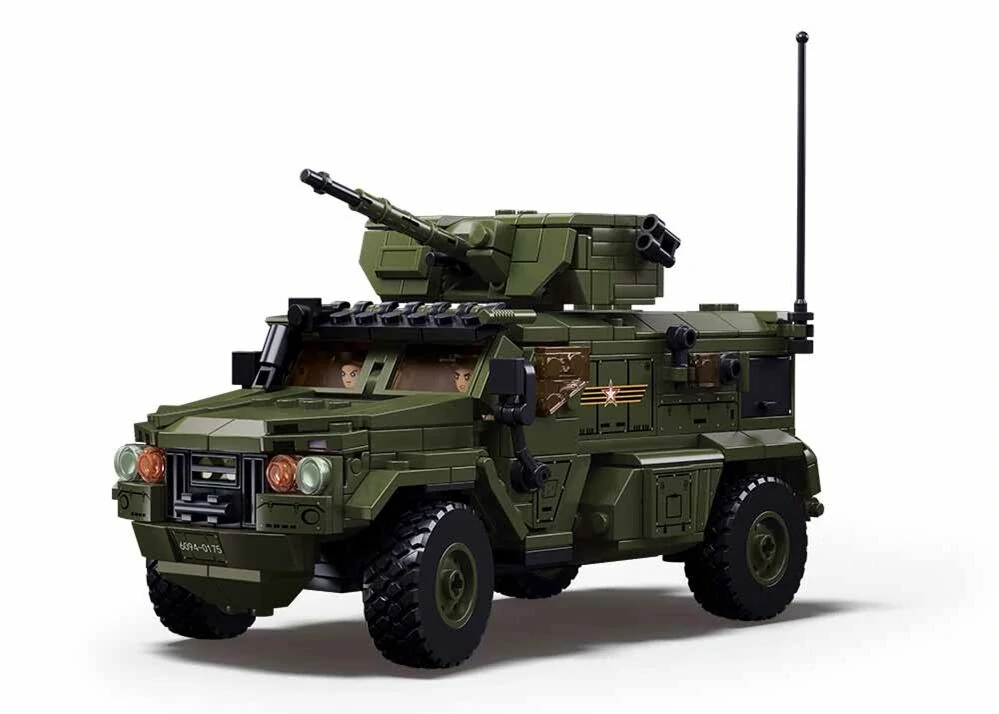 Sluban Model Bricks M38-B1179 Obrněné bojové vozidlo Typhoon VDVS v měřítku 1:35
