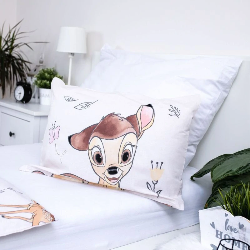 JERRY FABRICS Povlečení do postýlky Bambi Beige baby  Bavlna, 100/135, 40/60 cm