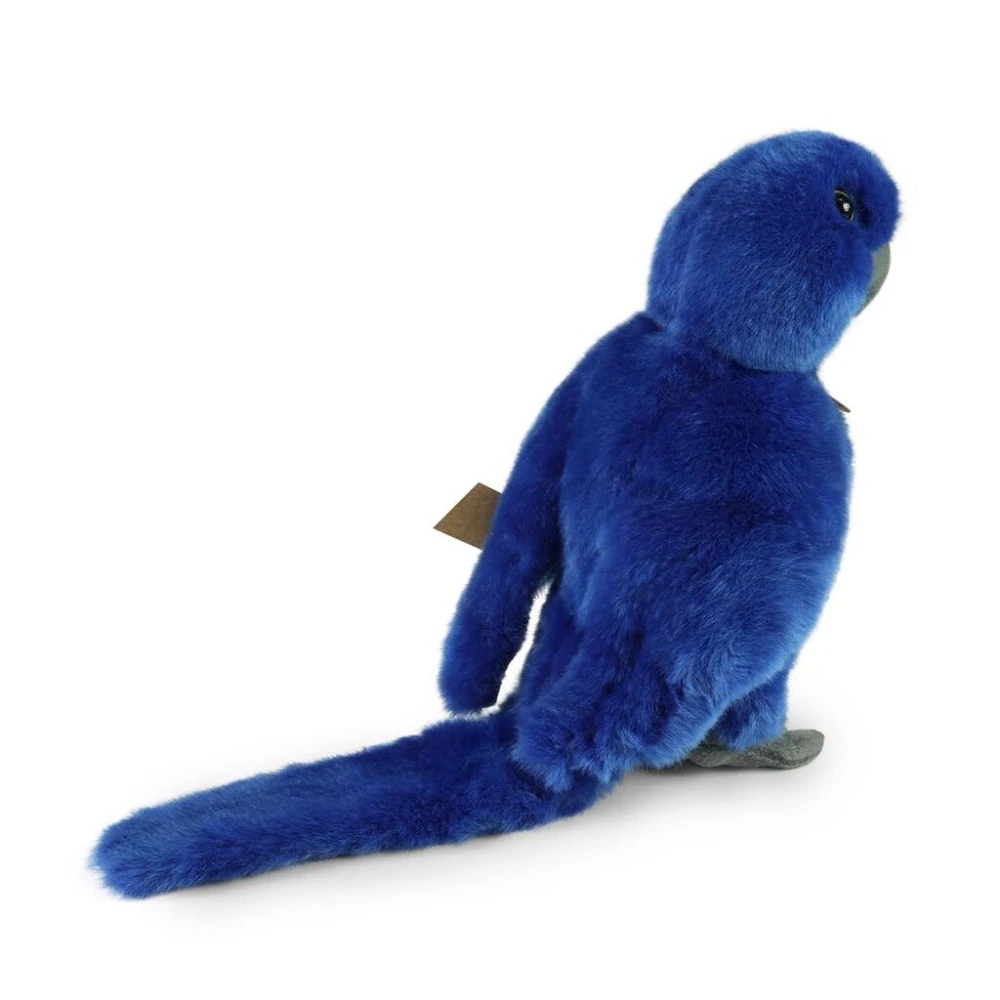 Rappa Plyšový papoušek modrý Ara hyacintový 25 cm ECO-FRIENDLY