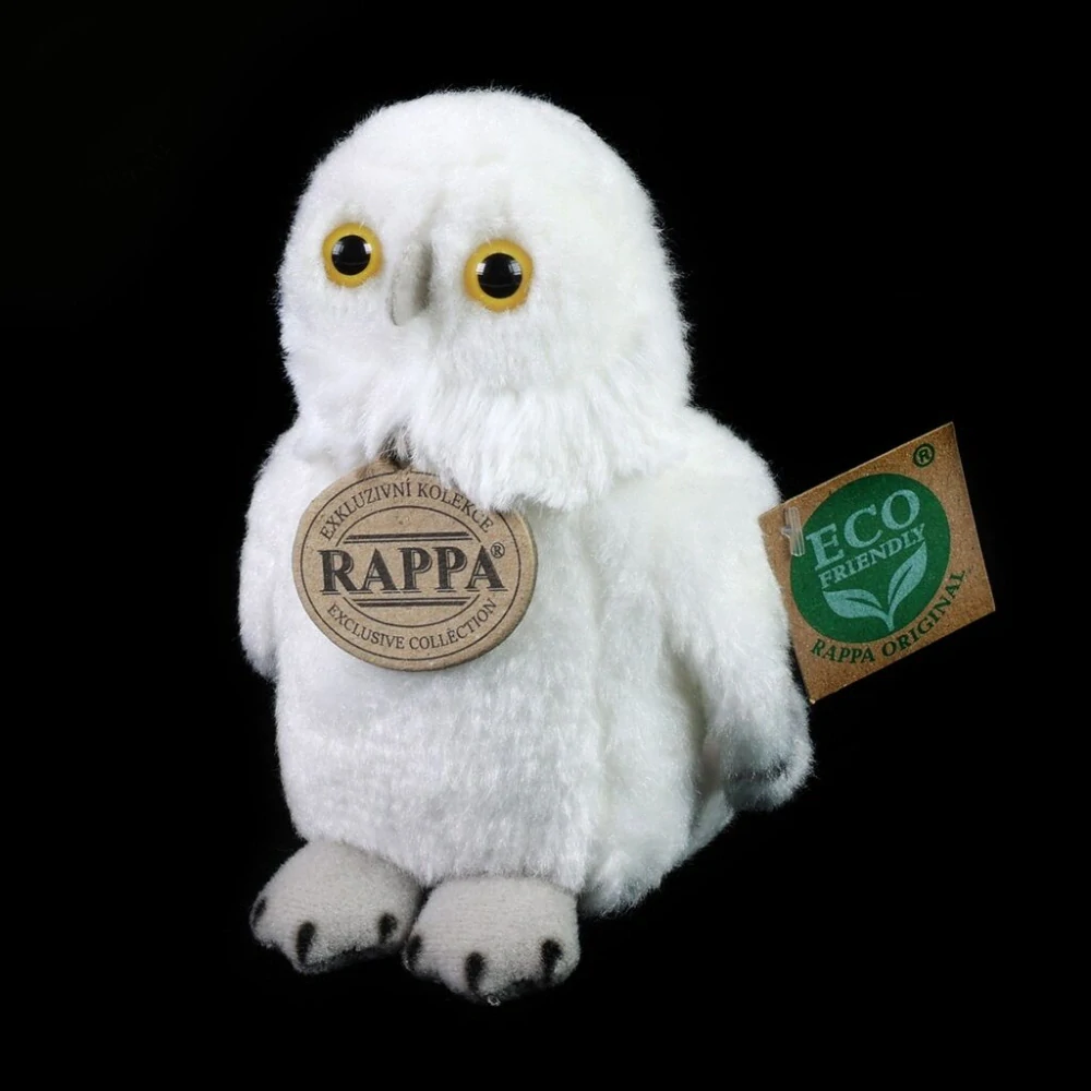 Rappa Plyšová sova 13 cm ECO-FRIENDLY