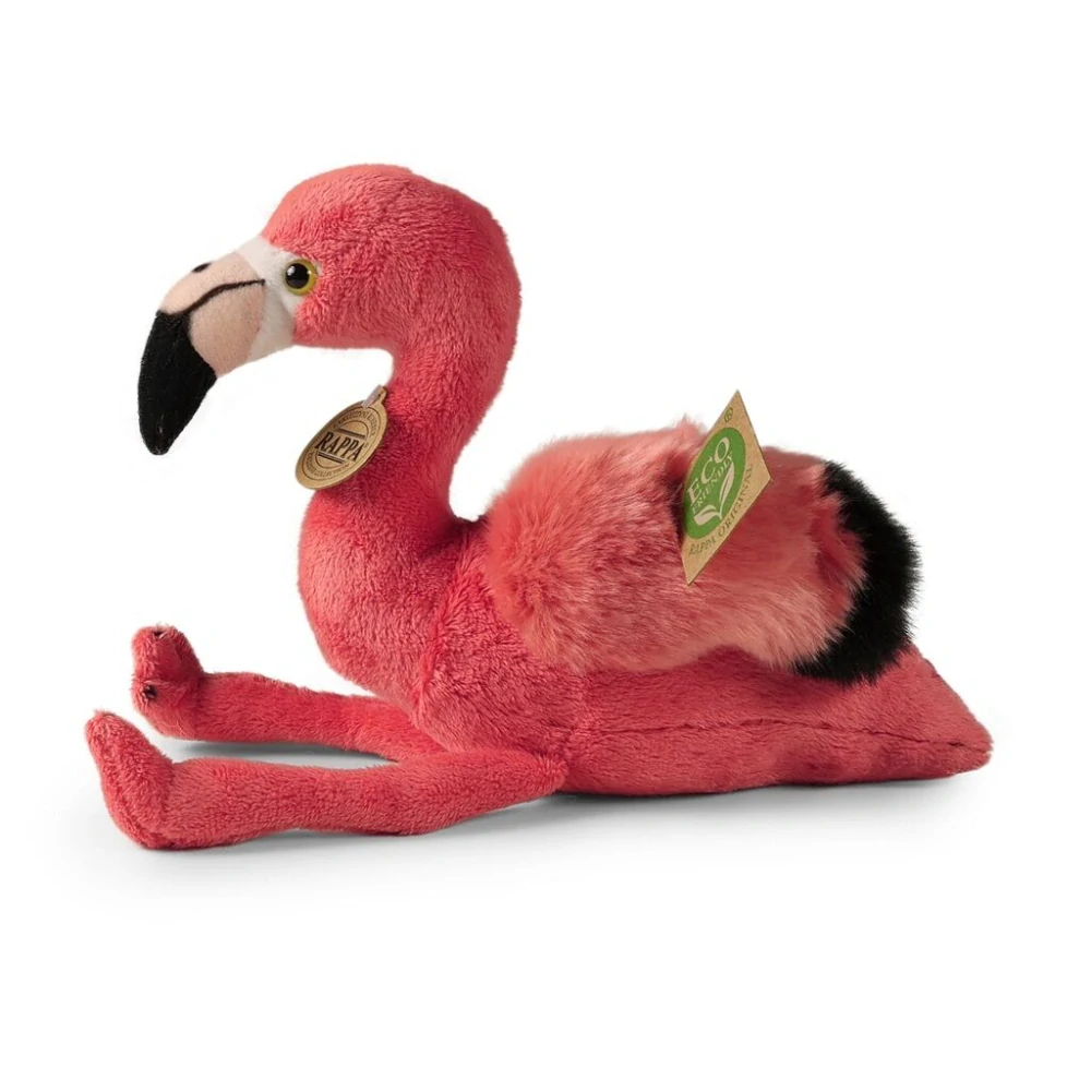 Rappa Plyšový pták plameňák 23 cm ECO-FRIENDLY