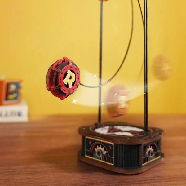 RoboTime 3D mechanická skládačka Dvojplošník s kyvadlem