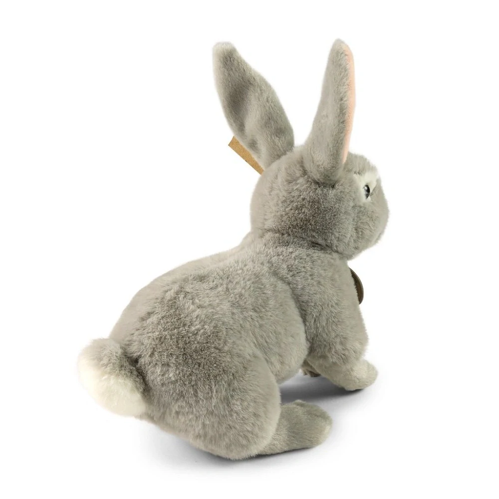 Rappa Plyšový králík šedý 23 cm SOFT COLLECTION, ECO-FRIENDLY