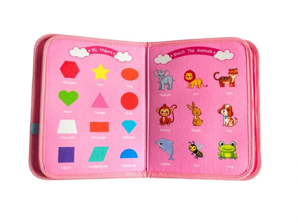 2Kids Toys Senzorická busy kniha Jednorožec 3