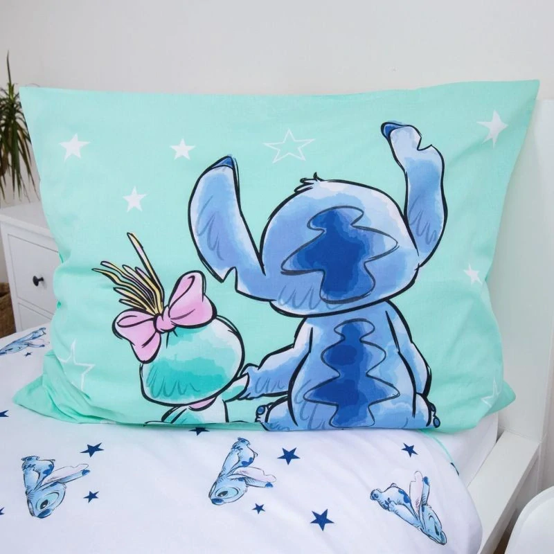JERRY FABRICS Povlečení Lilo and Stitch Buddies Bavlna, 140/200, 70/90 cm