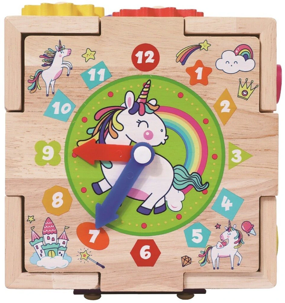 2Kids Toys Motorická kostka s labyrintem Veselá zvířátka