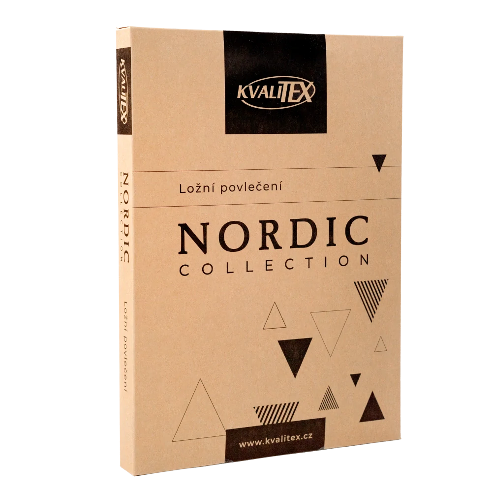 Kvalitex Bavlněné povlečení NORDIC COLLECTION SHELBY, 1x 140/200, 1x 70/90cm