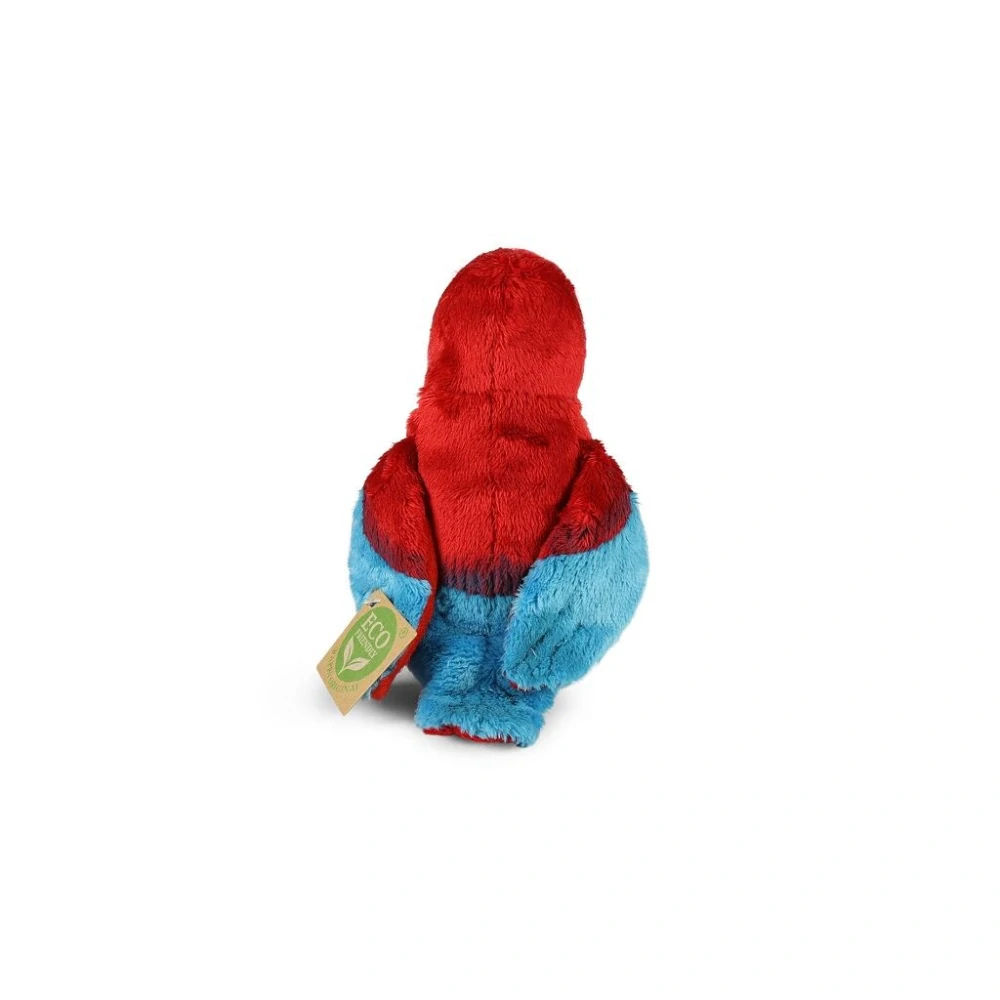 Rappa Plyšový papoušek červený Ara 15 cm ECO-FRIENDLY