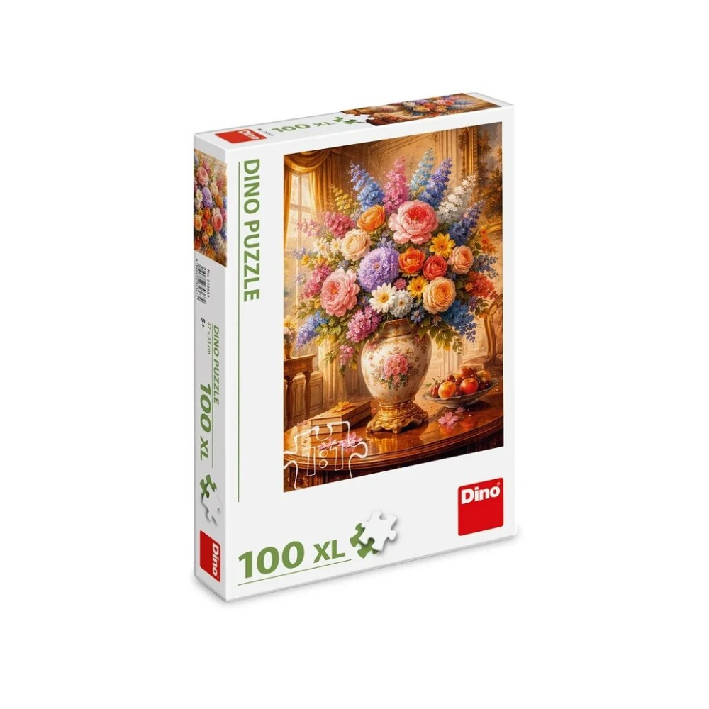 Dino Puzzle Květinové zátiší 100 XL dílků