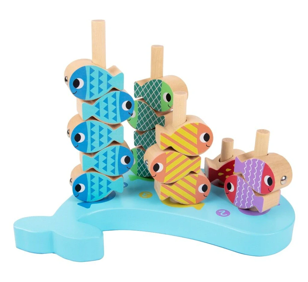 2Kids Toys Motorická hra 3 v 1 Velryba
