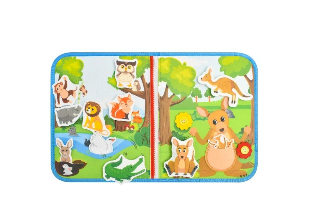 2Kids Toys Senzorická busy kniha Batoh