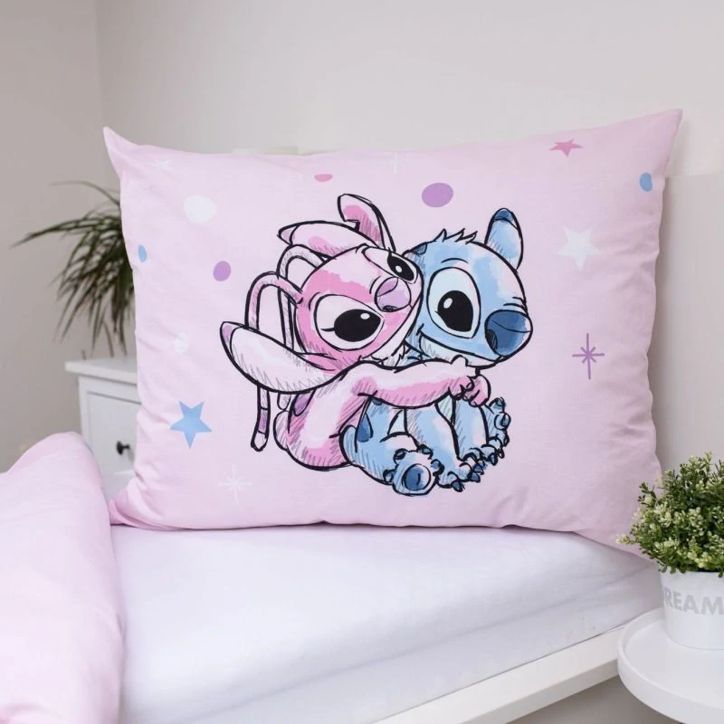 JERRY FABRICS Povlečení Lilo and Stitch Universe Bavlna, 140/200, 70/90 cm