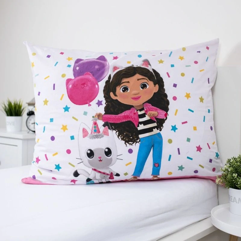 JERRY FABRICS Povlečení Gábinin kouzelný domek Confetti  Bavlna, 140/200, 70/90 cm