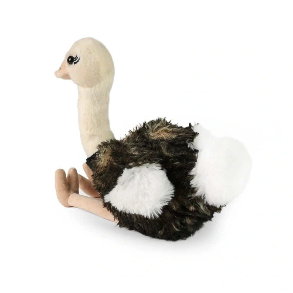 Rappa Plyšový pštros 33 cm ECO-FRIENDLY PLUSH WORLD