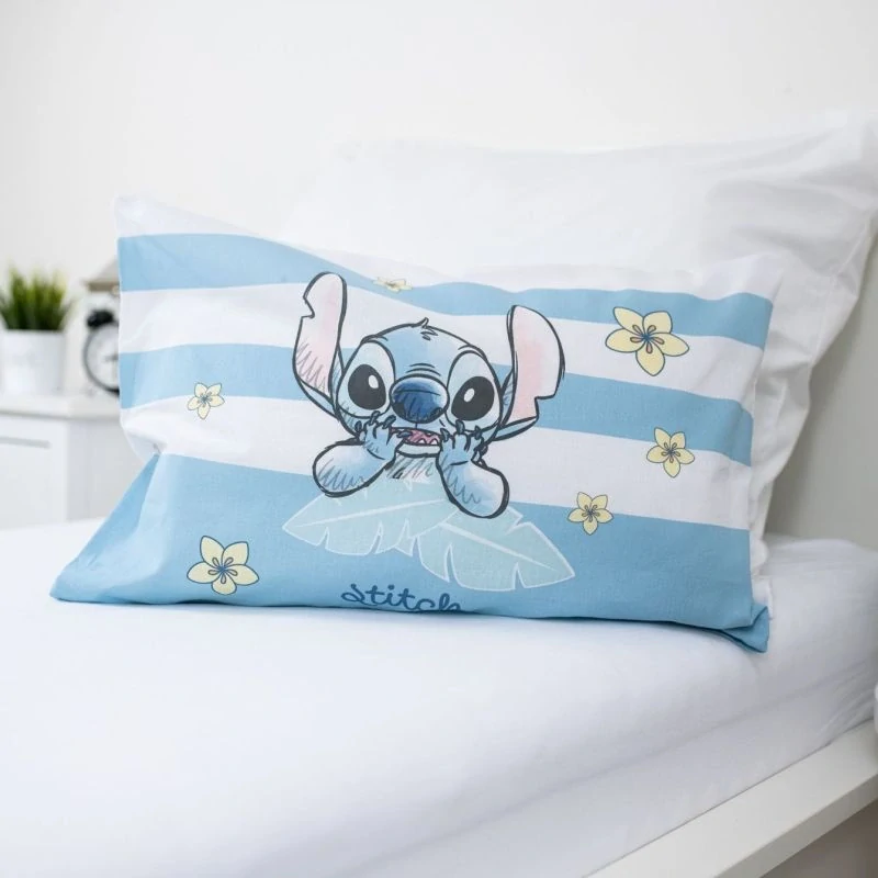 JERRY FABRICS Povlečení do postýlky Lilo and Stitch Tropical Hugs baby Bavlna, 100/135, 40/60 cm