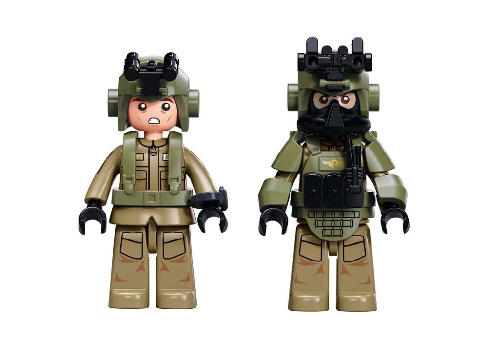 Sluban Army M38-B1592 Bojové vozidlo pěchoty ZBD-04AS v měřítku 1:44