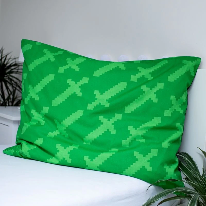 JERRY FABRICS Povlečení Minecraft Survival Mode  Bavlna, 140/200, 70/90 cm