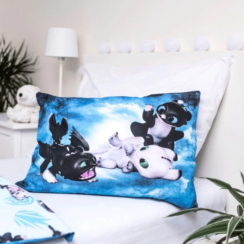 JERRY FABRICS Povlečení do postýlky Jak vycvičit draka Babies baby  Bavlna, 100/135, 40/60 cm