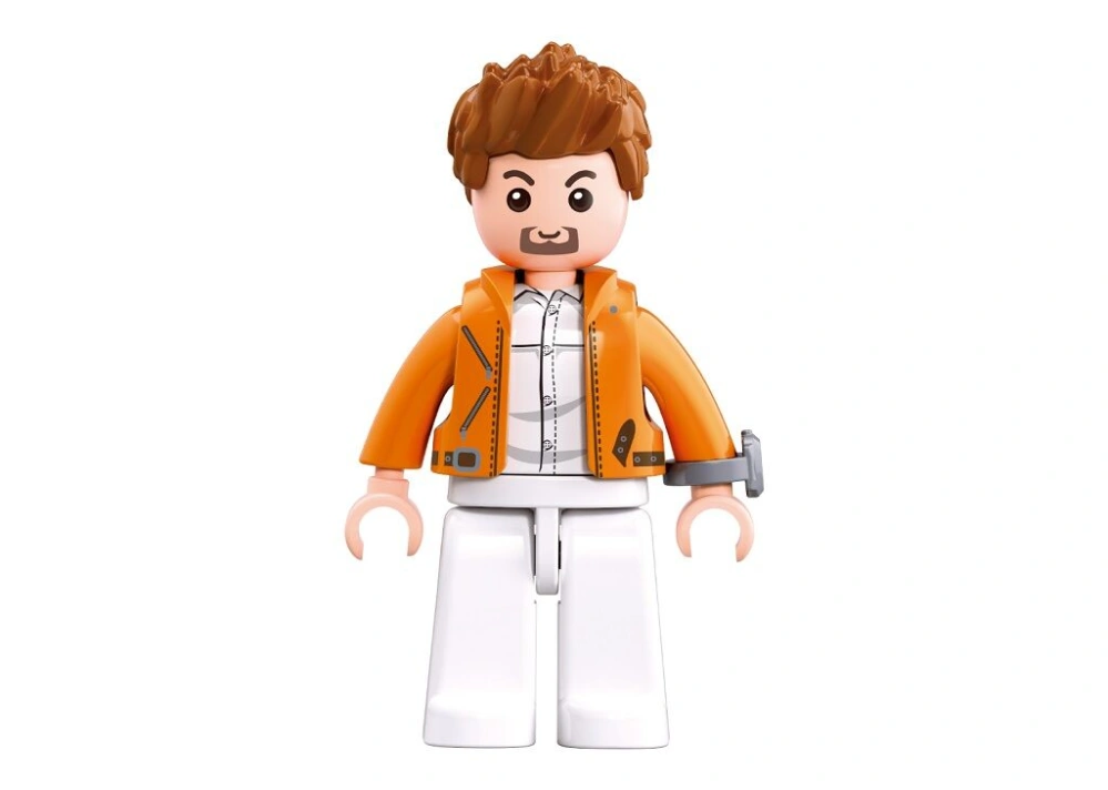 Sluban Model Bricks M38-B1506 Sportovní vůz zelený v měřítku 1:32
