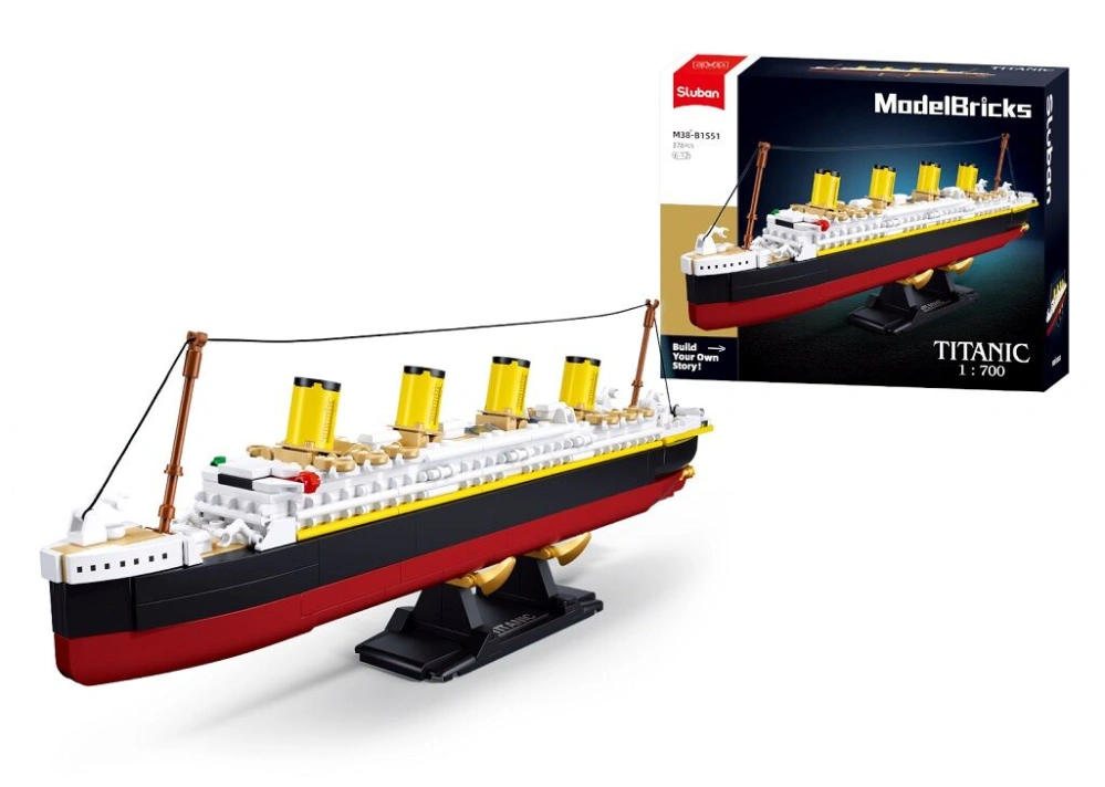 Sluban Model Bricks M38-B1551 Titanic v měřítku 1 : 700