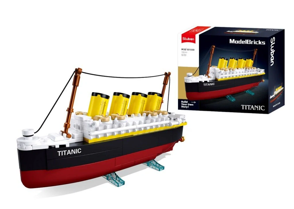 Sluban Model Bricks M38-B1550 Titanic mini model