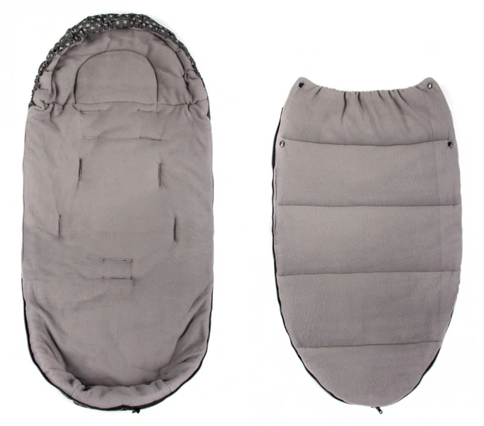 Baby Nellys Dětský fusak Maxi Hvězdičky Stars Tmavě šedé 105/50 cm