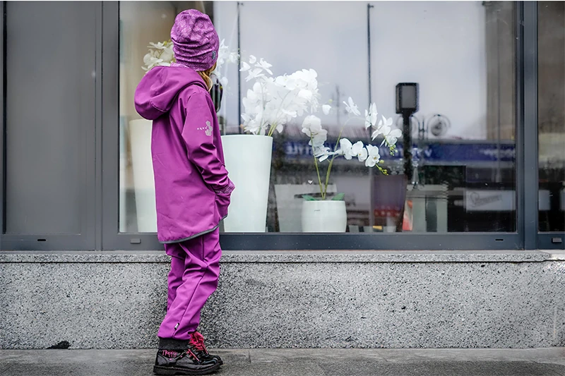 Unuo Dětská čepice fleecová Homeless Sharp Holka M (49-52 cm)