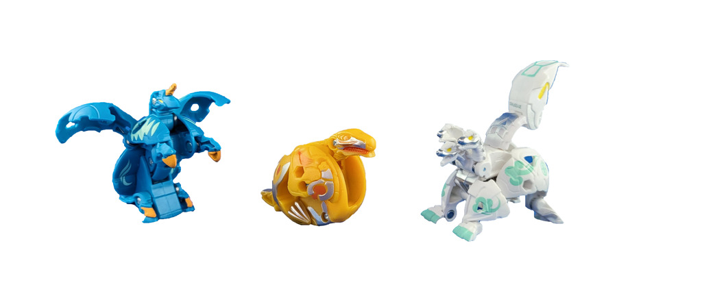 Spin Master Bakugan Evolutions 3 ks Startovací sada s4 HOWLKOR ULTRA & NEO PEGATRIX & TROX