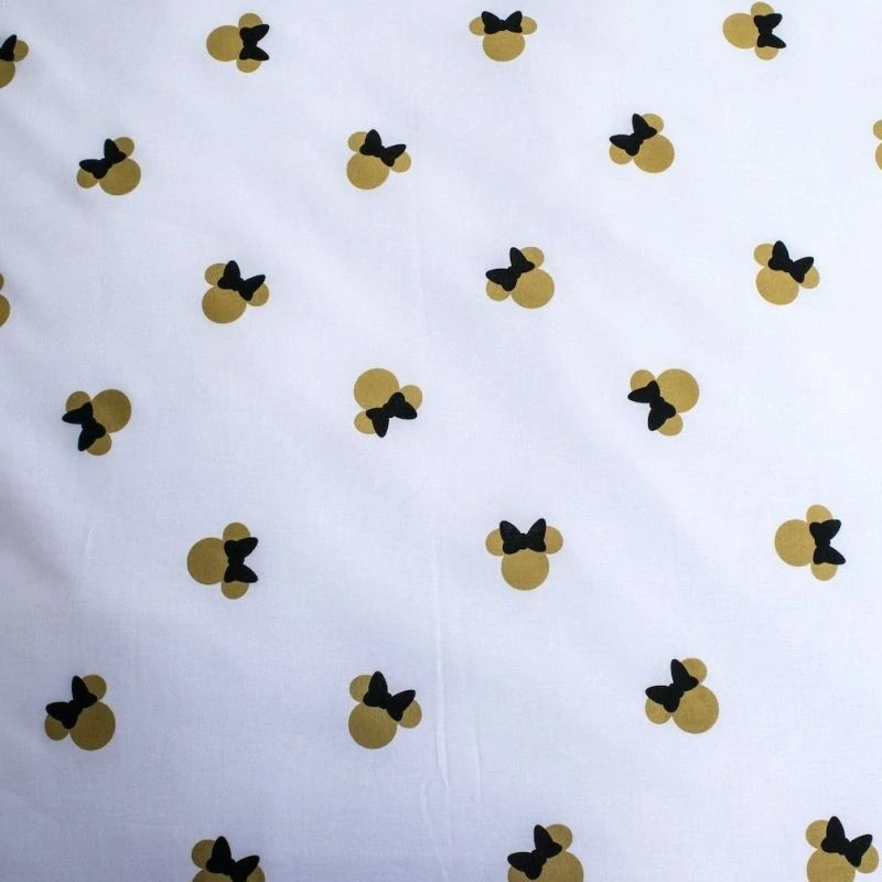 JERRY FABRICS Povlečení Minnie Gold 02 Bavlna, 140/200, 70/90 cm
