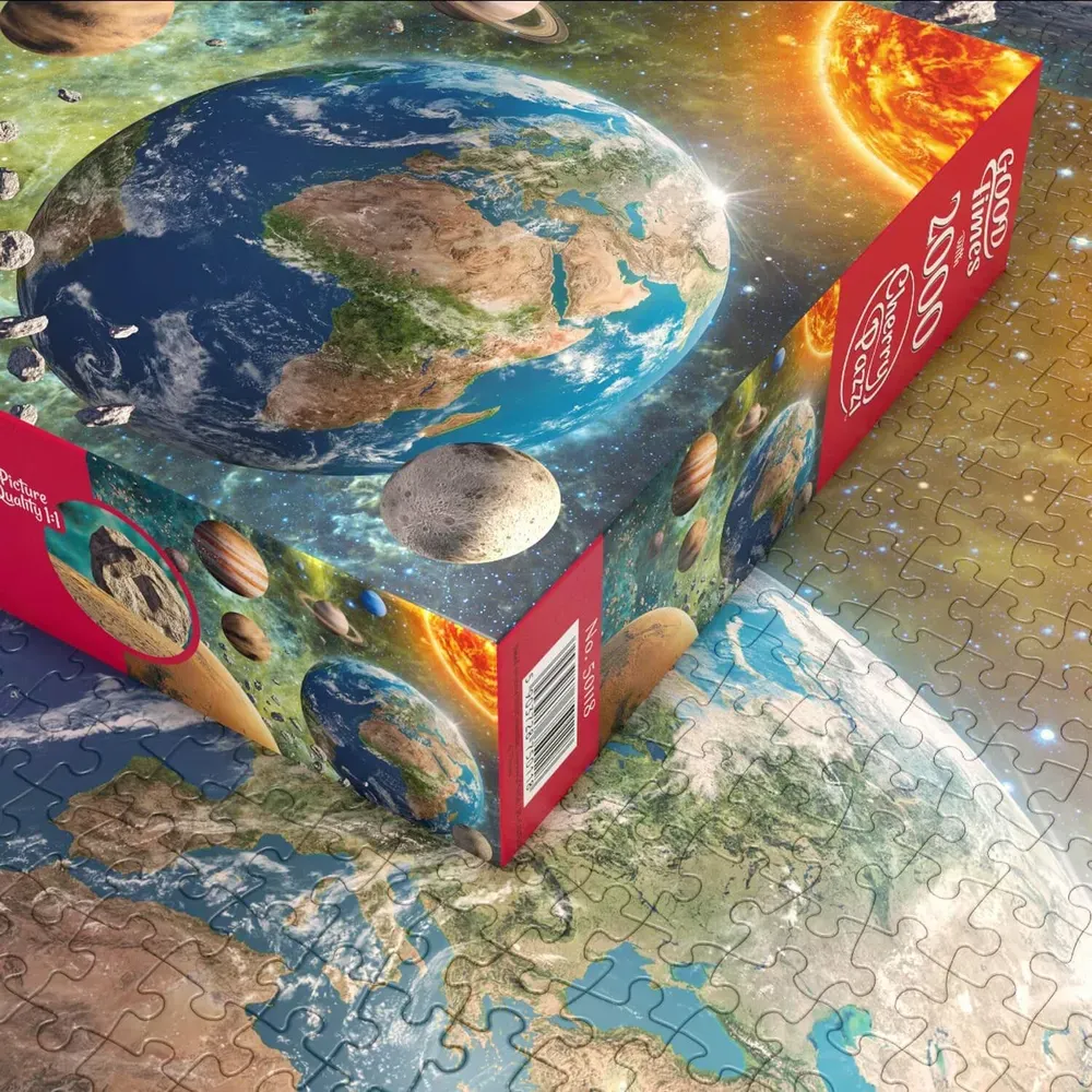 CHERRY PAZZI Puzzle Planeta Země v Galaxii 2000 dílků