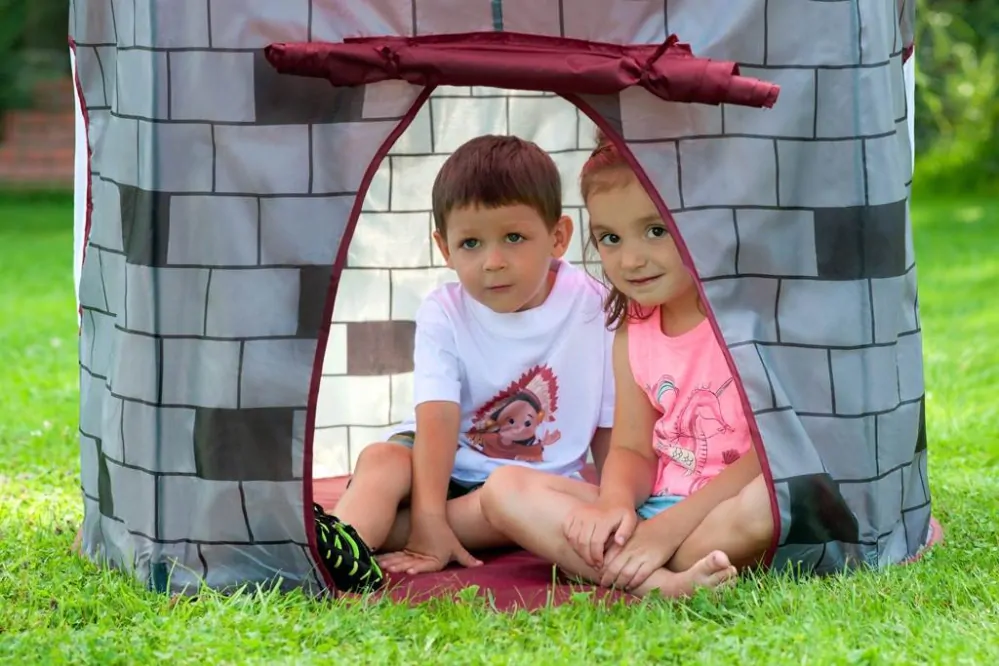 PlayTo Dětský stan na hraní Hrad