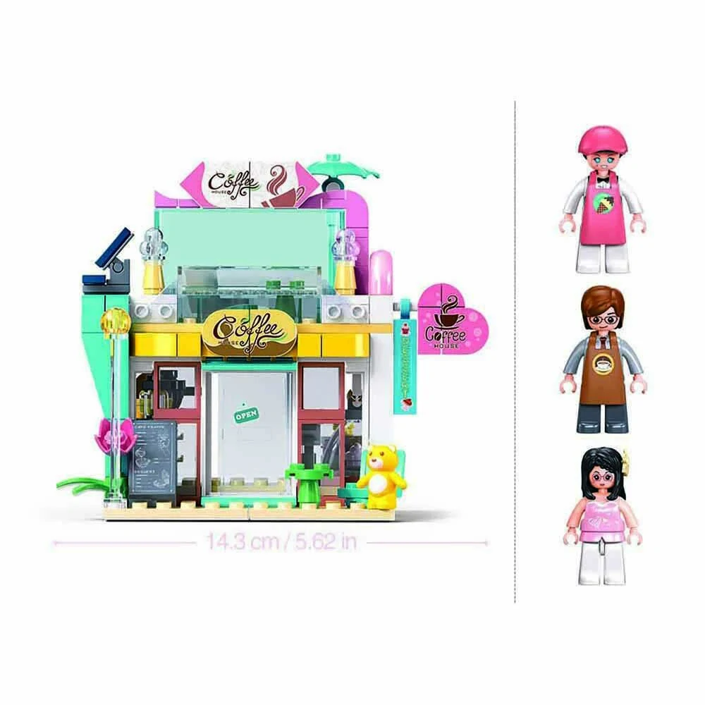 Sluban Metropolis M38-B1266 Kavárna a zmrzlinový vozík