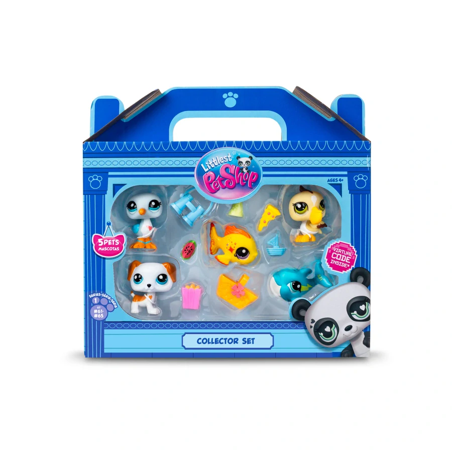 Hasbro Littlest Pet Shop Set zvířátek 5ks Pláž