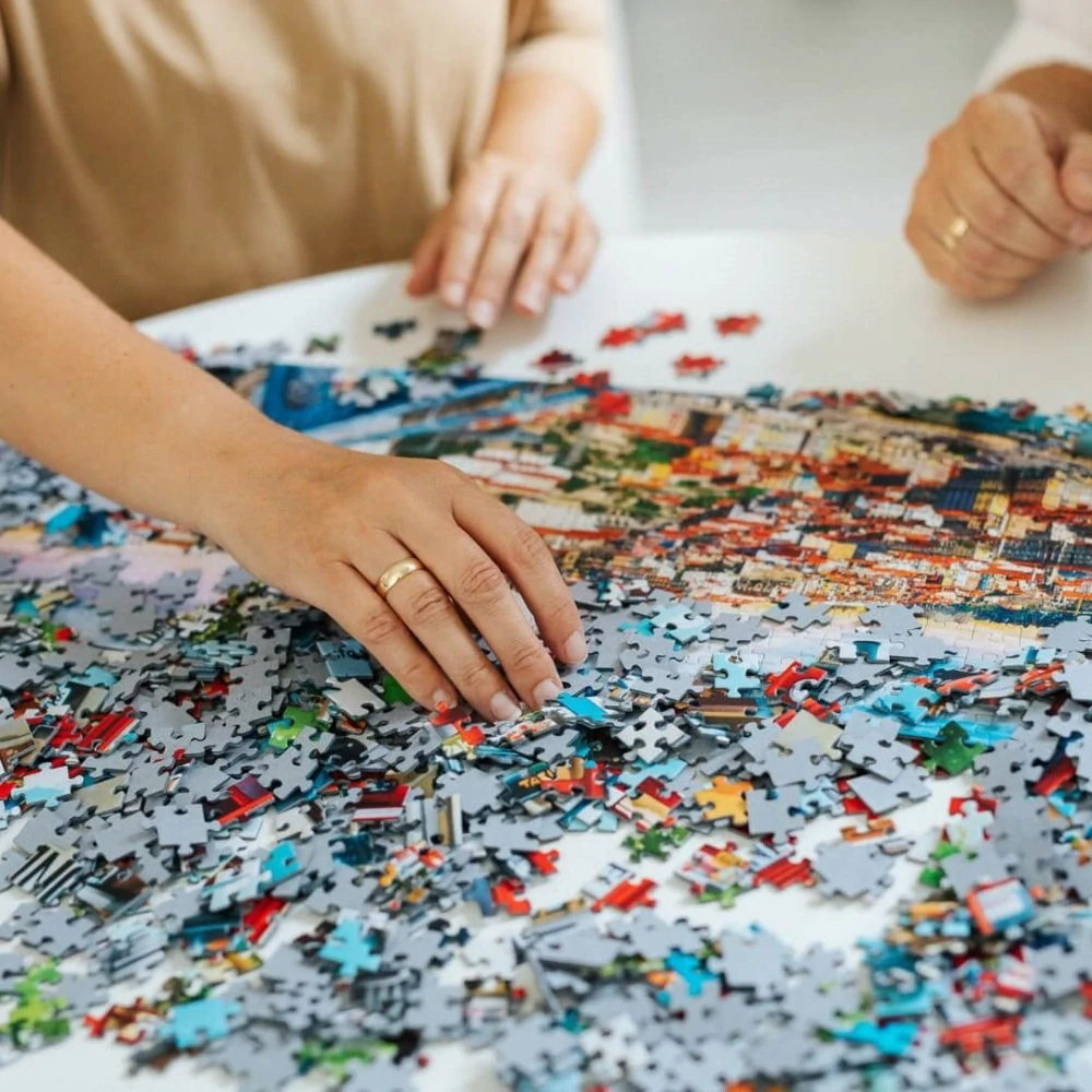 TREFL Puzzle Mystický jelen 1000 dílků