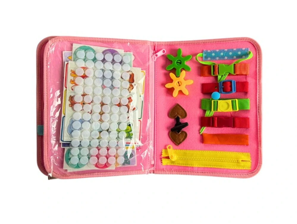 2Kids Toys Senzorická busy kniha Jednorožec 3