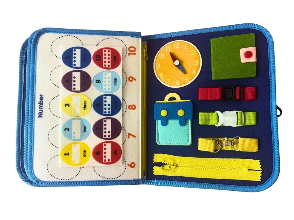 2Kids Toys Senzorická busy kniha Dinosauři 2