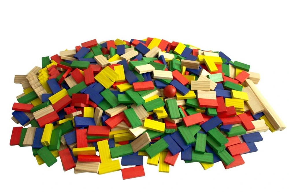 2Kids Toys Domino barevné 800 dílků