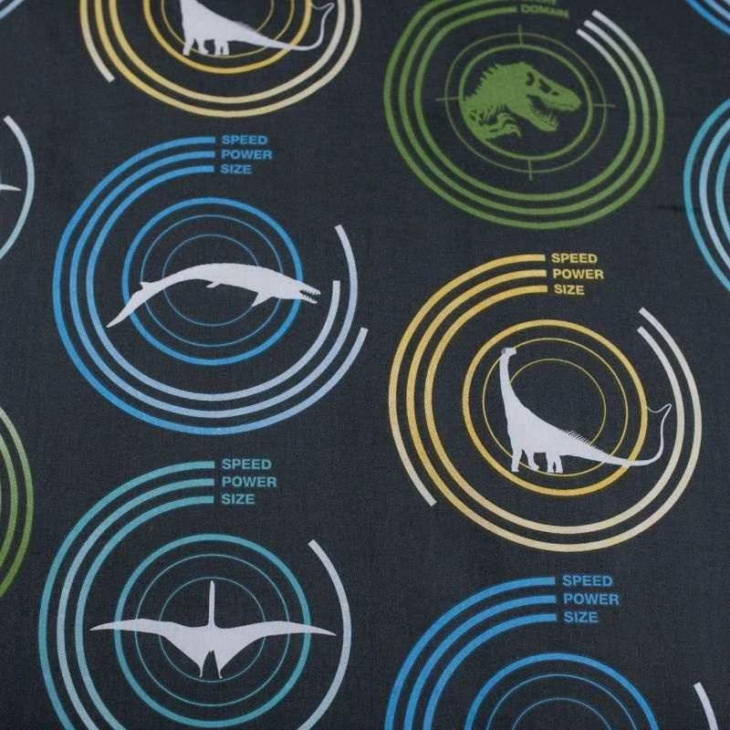 JERRY FABRICS Povlečení Jurský Svět Trex Bavlna, 140/200, 70/90 cm