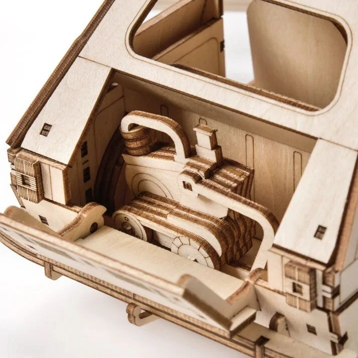 Little Story 3D dřevěná skládačka FSO Fiat 126p