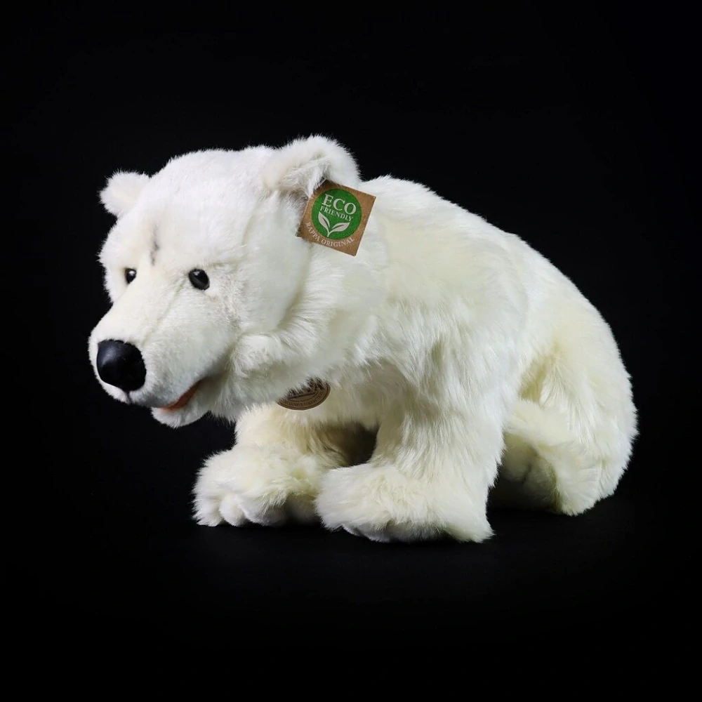 Rappa Plyšový mědvěd lední 47 cm ECO-FRIENDLY
