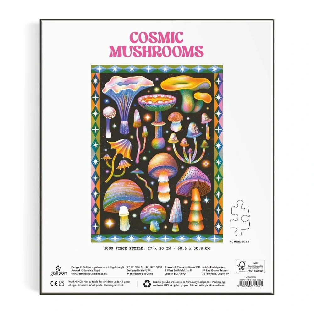 Galison Puzzle Kosmické houby 1000 dílků