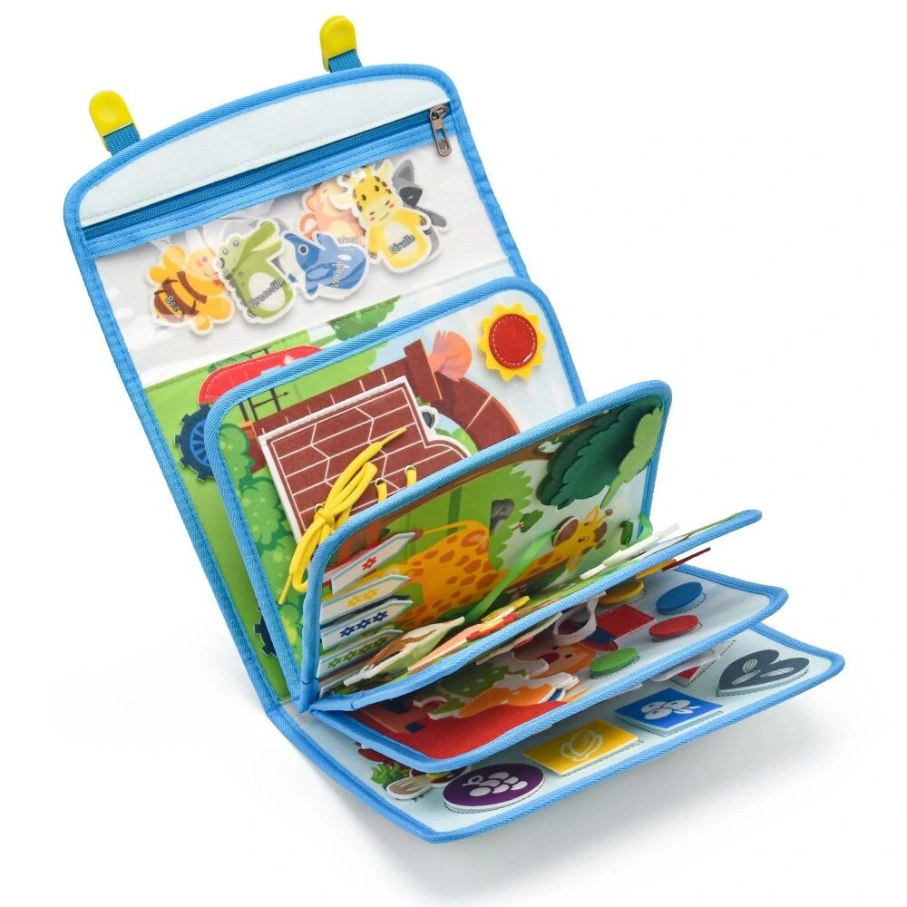 2Kids Toys Senzorická busy kniha Batoh