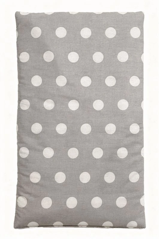 SDS Matrace do postýlky pro panenky Puntíky růžová_Puntíky šedá, Bavlna, výplň: Polyester, 50x28 cm