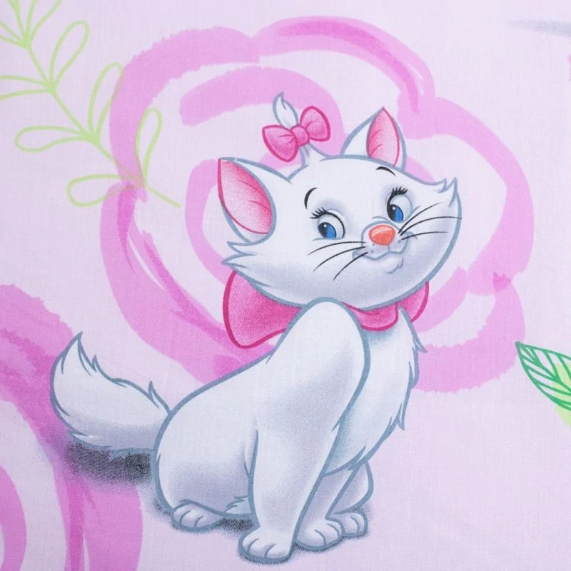 JERRY FABRICS Povlečení Kočička Marie Pink 03 Bavlna, 140/200, 70/90 cm