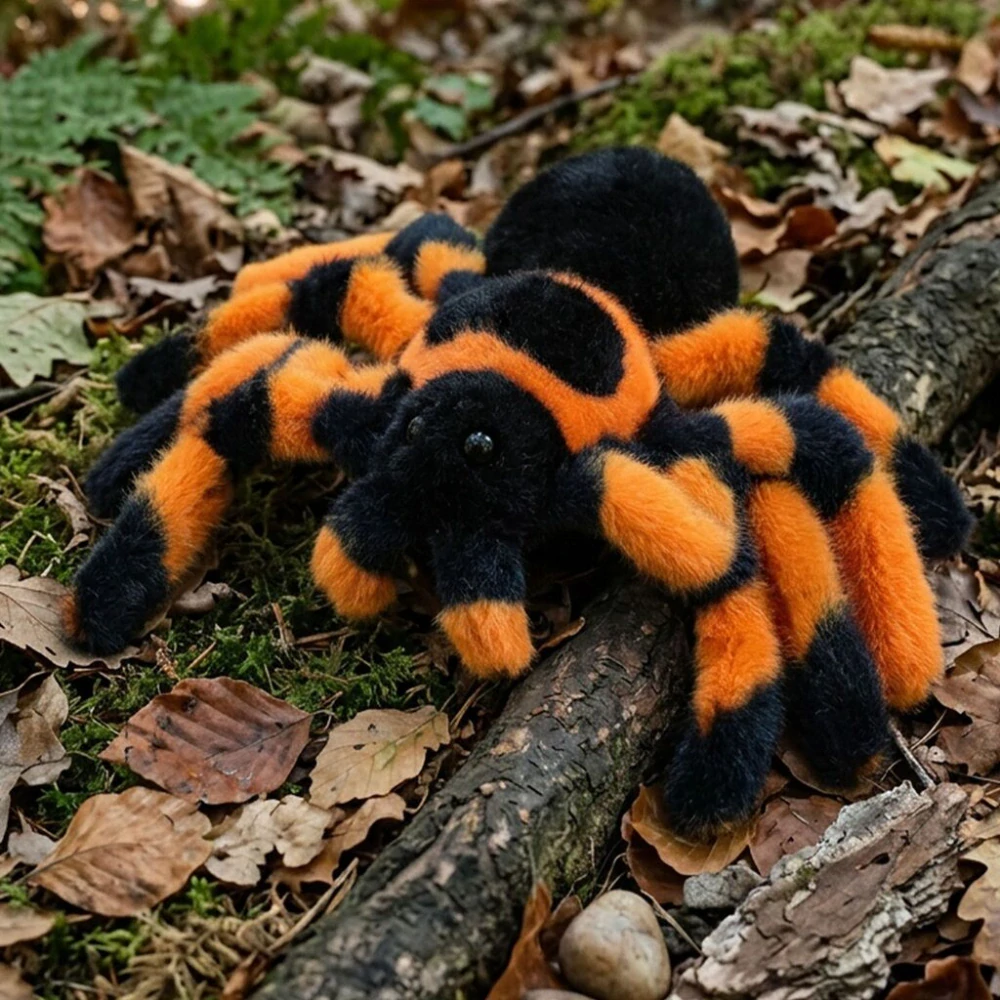 Rappa Plyšový pavouk tarantule 20 cm ECO-FRIENDLY PLUSH WORLD
