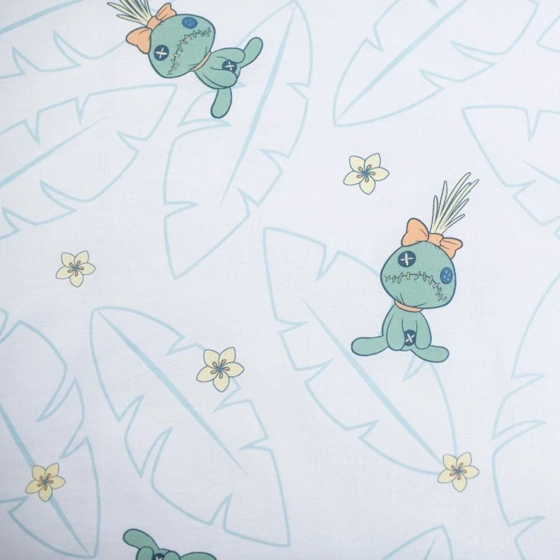 JERRY FABRICS Povlečení do postýlky Lilo and Stitch Tropical Hugs baby Bavlna, 100/135, 40/60 cm