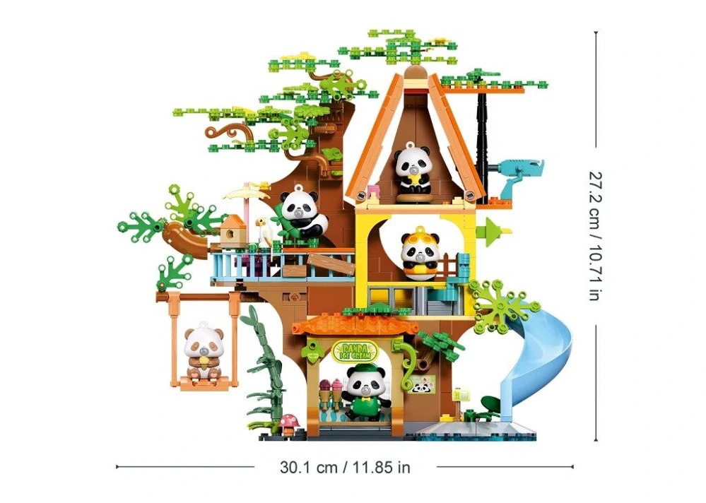 Sluban Metropolis M38-B1520 Pandí domeček
